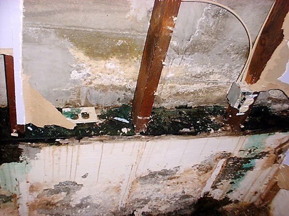 types of water damage home