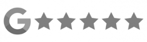 Google Review logo grey