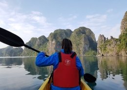 mariko baerg Kayaking in Vietnam