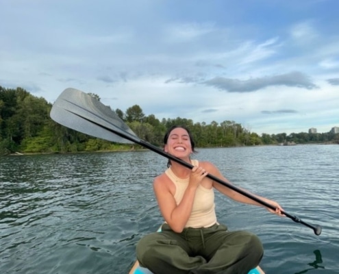 Paddleboarding in Port Moody Paddleboarding in Port Moody