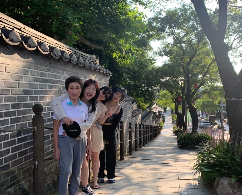 My dear ladies and my mom